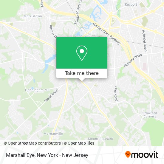 Marshall Eye map