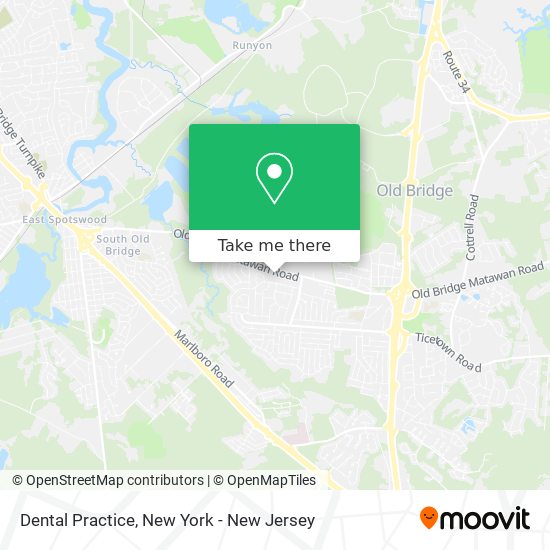 Dental Practice map