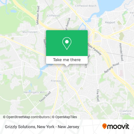 Grizzly Solutions map