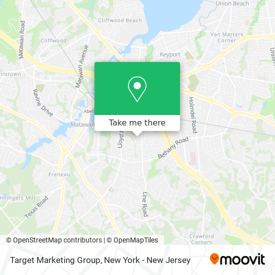 Target Marketing Group map