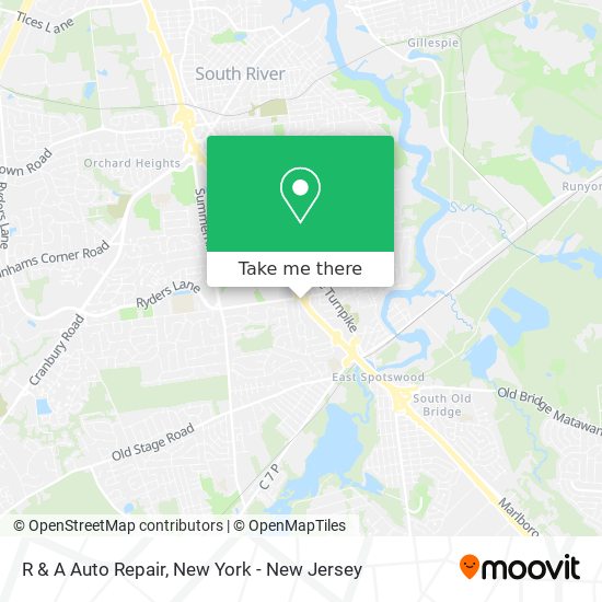 R & A Auto Repair map