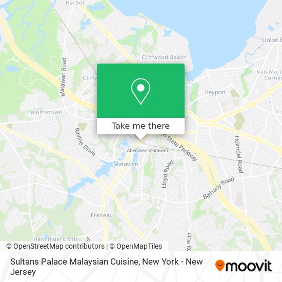 Mapa de Sultans Palace Malaysian Cuisine