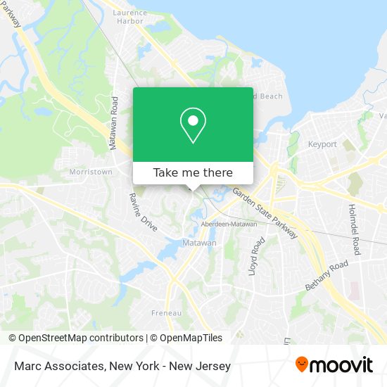 Marc Associates map