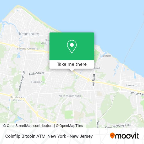 Coinflip Bitcoin ATM map