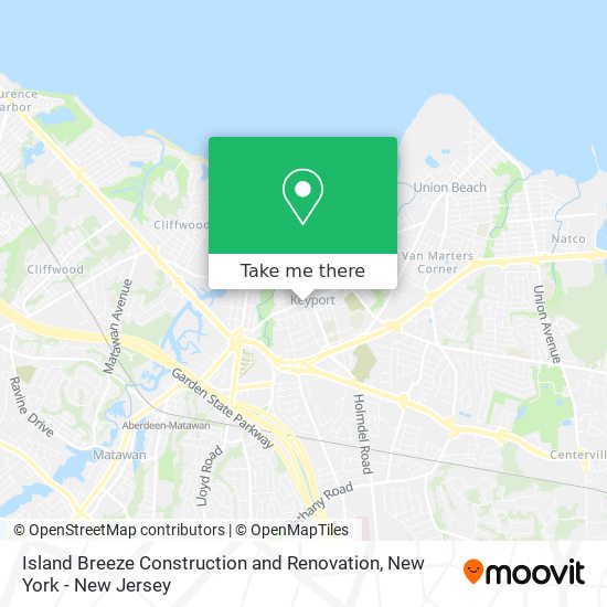 Island Breeze Construction and Renovation map