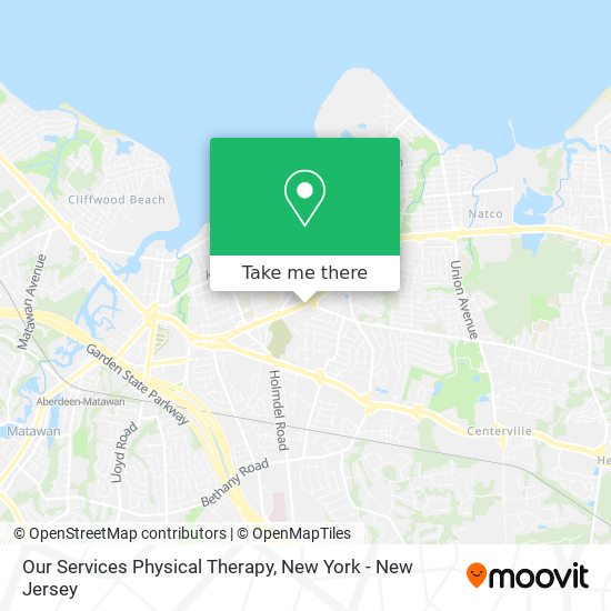 Mapa de Our Services Physical Therapy