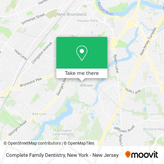 Mapa de Complete Family Dentistry