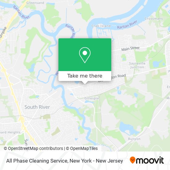 All Phase Cleaning Service map