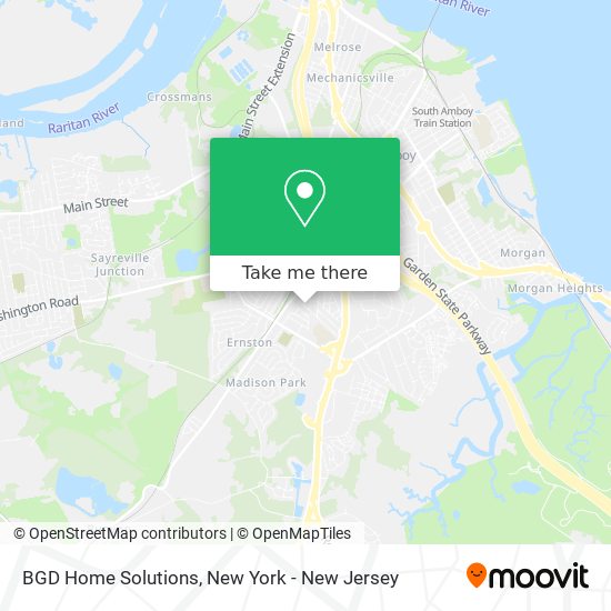 BGD Home Solutions map