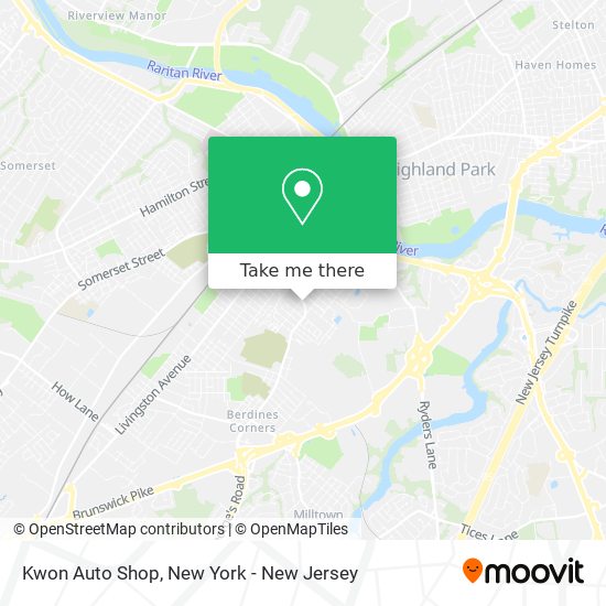 Mapa de Kwon Auto Shop