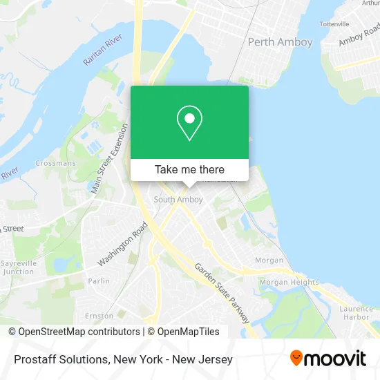 Prostaff Solutions map