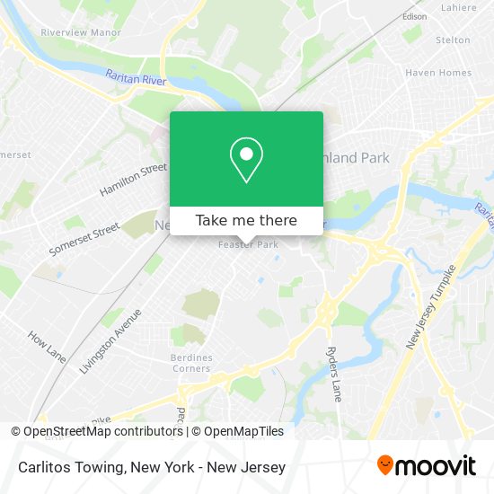 Carlitos Towing map