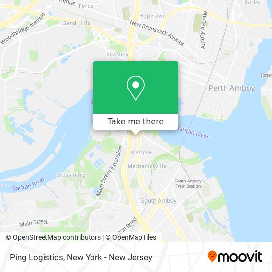 Ping Logistics map