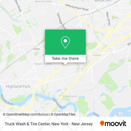 Truck Wash & Tire Center map