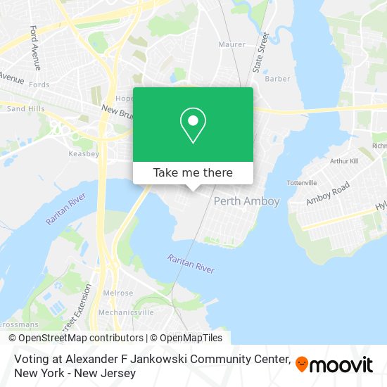 Mapa de Voting at Alexander F Jankowski Community Center