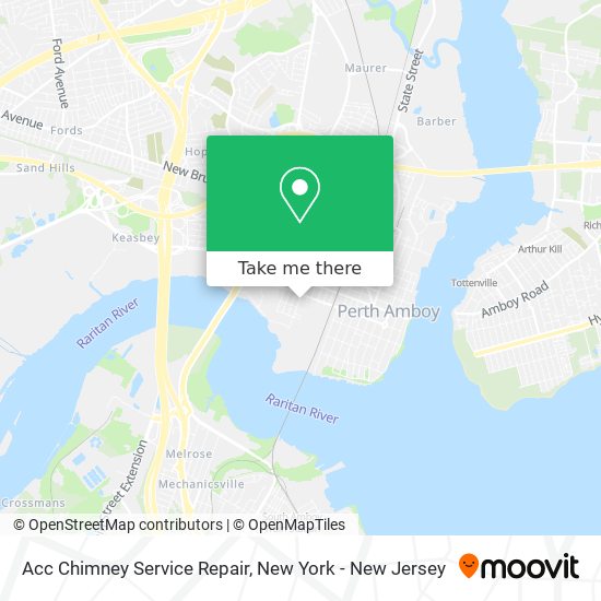 Mapa de Acc Chimney Service Repair