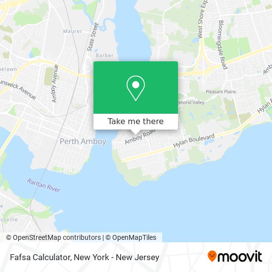 Mapa de Fafsa Calculator