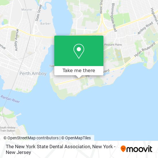 The New York State Dental Association map