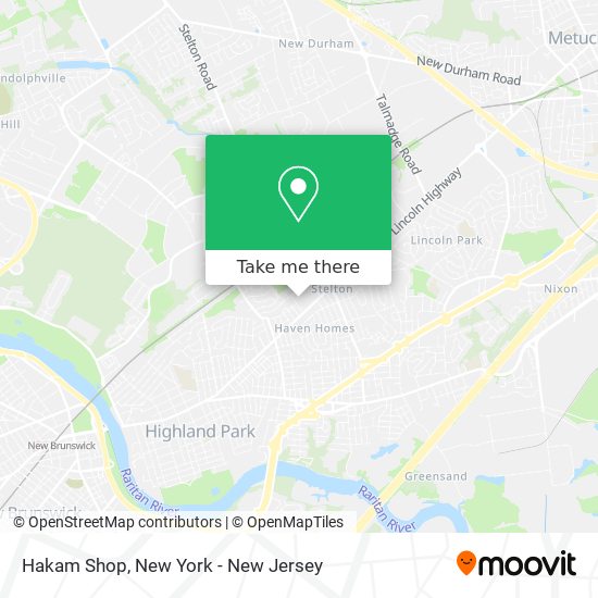 Mapa de Hakam Shop