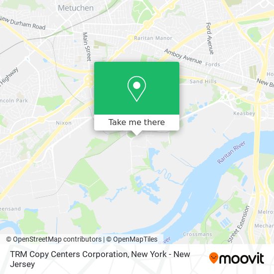 TRM Copy Centers Corporation map