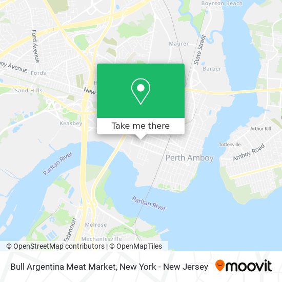 Mapa de Bull Argentina Meat Market