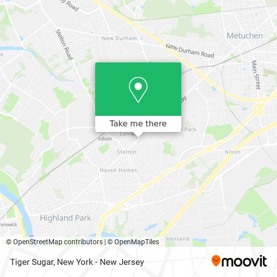 Tiger Sugar map