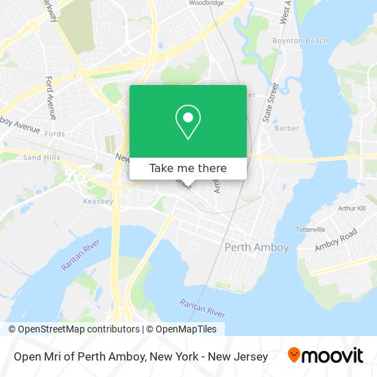 Mapa de Open Mri of Perth Amboy