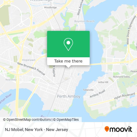 NJ Mobel map