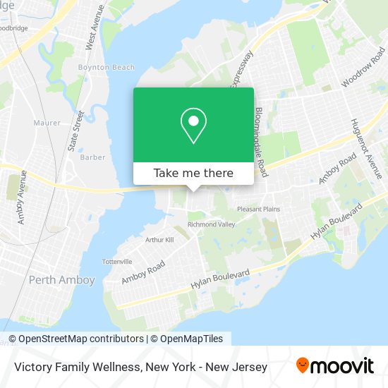 Victory Family Wellness map