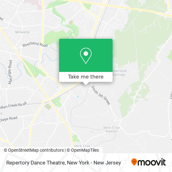 Repertory Dance Theatre map