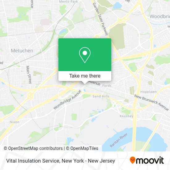 Vital Insulation Service map