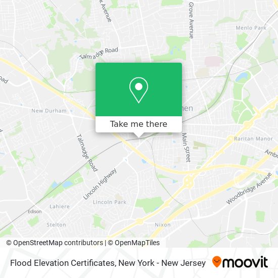 Mapa de Flood Elevation Certificates