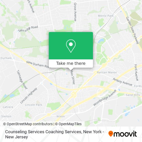 Mapa de Counseling Services Coaching Services