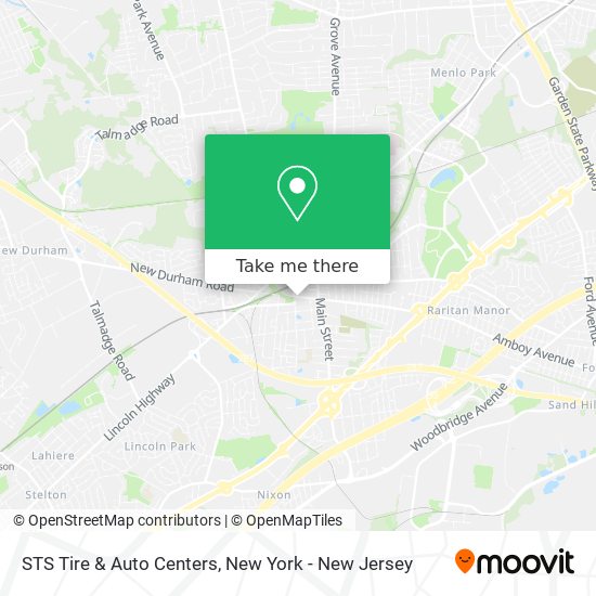 STS Tire & Auto Centers map