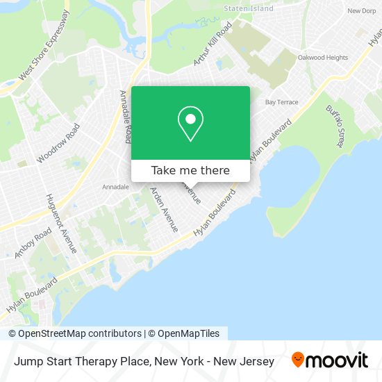 Mapa de Jump Start Therapy Place