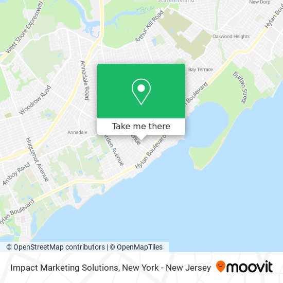 Impact Marketing Solutions map