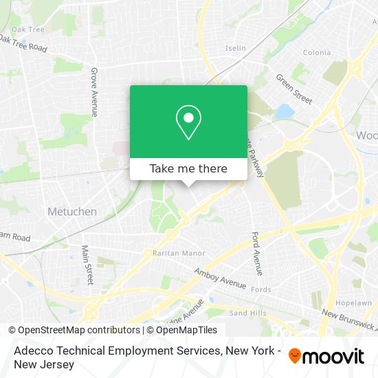 Adecco Technical Employment Services map