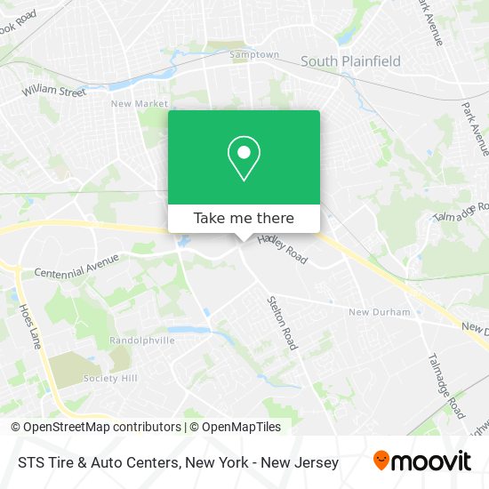 STS Tire & Auto Centers map