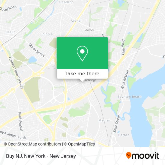 Buy NJ map