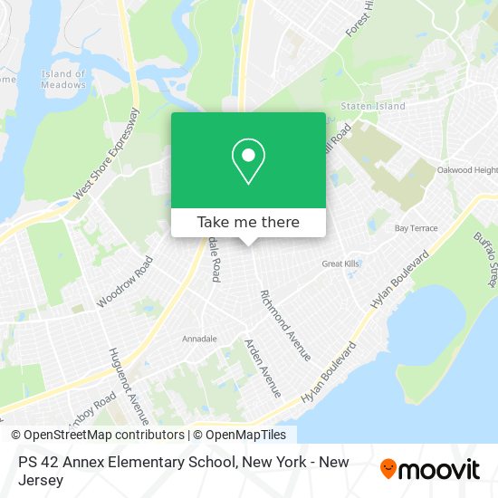 Mapa de PS 42 Annex Elementary School