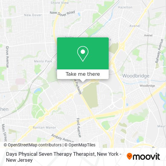 Days Physical Seven Therapy Therapist map