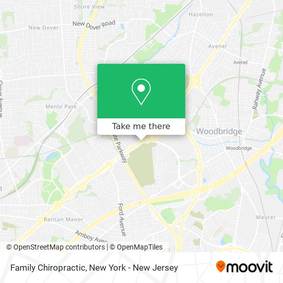 Family Chiropractic map