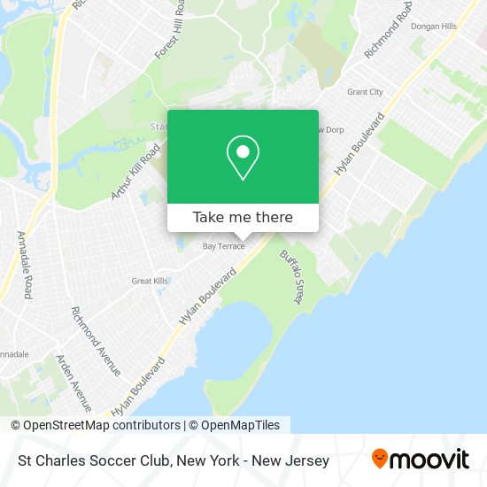 St Charles Soccer Club map