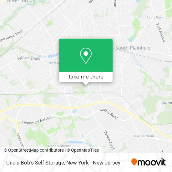 Uncle Bob's Self Storage map