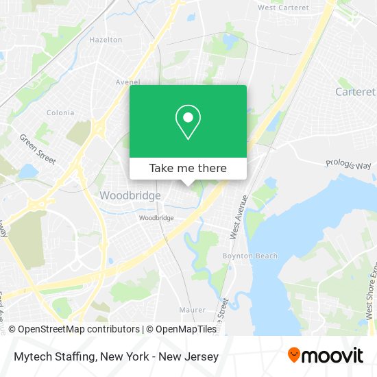 Mytech Staffing map