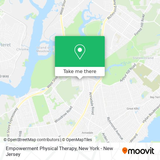 Empowerment Physical Therapy map