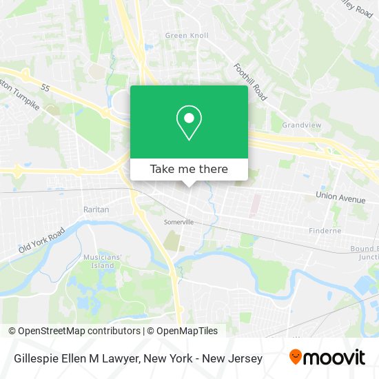 Gillespie Ellen M Lawyer map