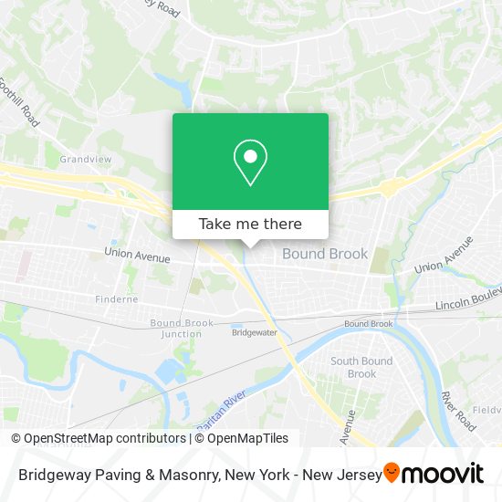 Bridgeway Paving & Masonry map