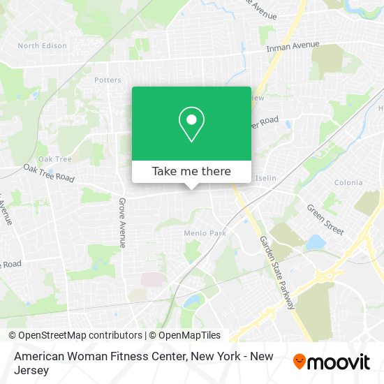 American Woman Fitness Center map