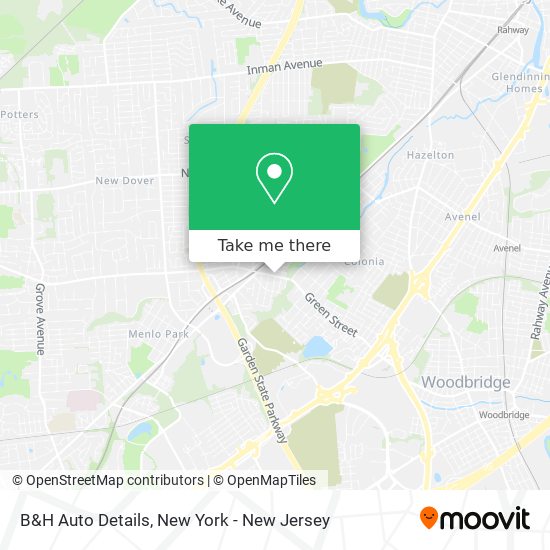 B&H Auto Details map